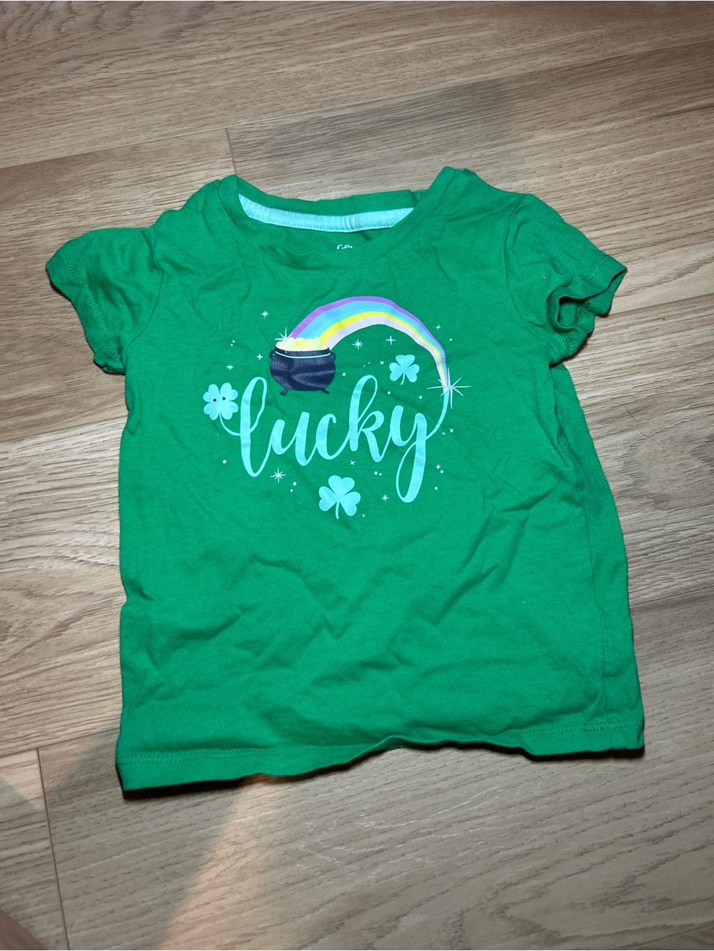 George Green 'Lucky' Rainbow Pot Graphic Tee